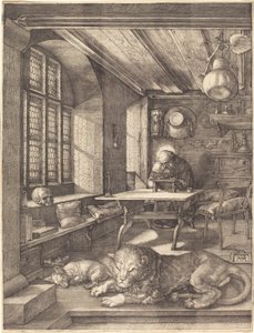 St. Jerome in his Study, 1514 by Albrecht Dürer